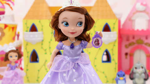 芭比娃娃 过家家 玩具口袋  :迪士尼系列之苏菲亚小公主