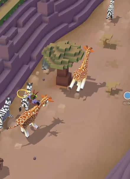 疯狂动物园长颈鹿10只图片