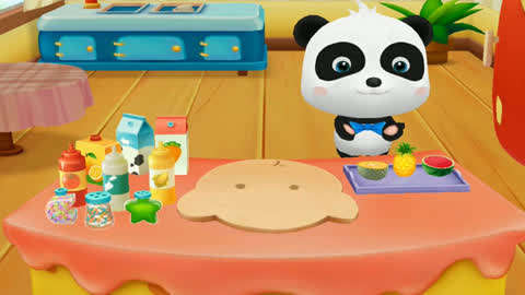 【小葵】宝宝巴士系列游戏  :宝宝巴士奇奇的美味水果沙拉 宝宝奇妙之