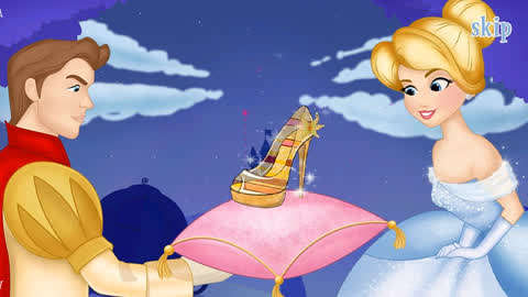灰姑娘的水晶鞋漫画图片