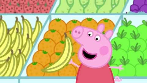 小猪佩奇第六季水果图片
