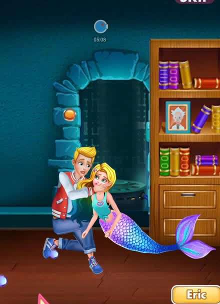 【桌点】芭比之美人鱼公主游戏 :  王子救出美人鱼吗?游戏