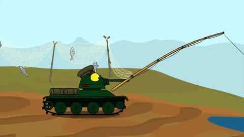 坦克世界/动画游戏/科技坦克vs巨鼠  :坦克巨炮之科技巨鼠