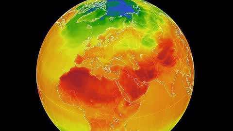 地球环境出问题,未来地球温度高达70度,人类生活在"火炉"里
