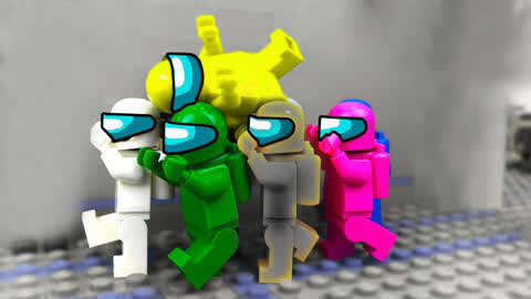 乐高太空狼人杀,成功抓住内鬼,这家伙太笨了