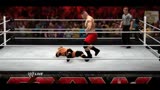 WWE RAW 2014.09.22莱斯纳vs三大H