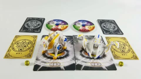 遊戲魔彈王聖光天馬開箱試玩獨角天馬vs聖光天馬領域卡魔能