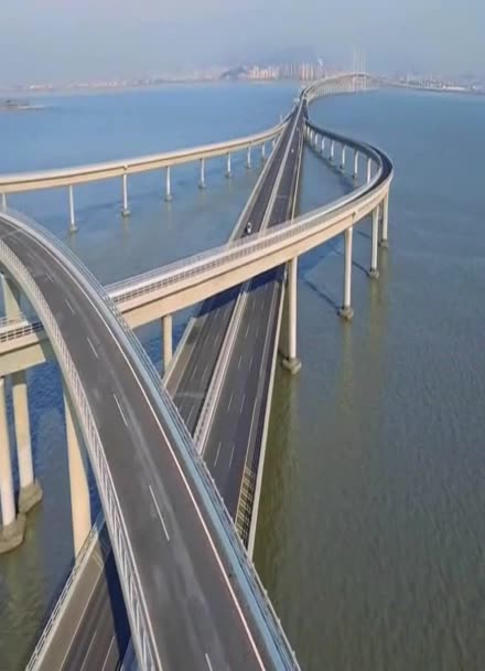世界第一跨海大桥,青岛胶州湾大桥,国之强大