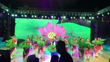 深圳第三届舞蹈节比赛，沙井新桥舞蹈队，获奖作品，《荷叶田甜》