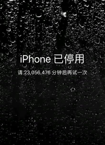 iphone已停用壁纸超清图片