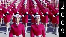 1981年、1984年、1999年、2009年、2015年中国女兵阅兵式