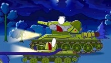 坦克世界动画：球形坦克就想说一句我只是路过而已！也太倒霉了！