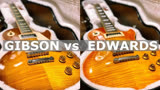 【对比】les paul  GIBSON vs EDWARDS