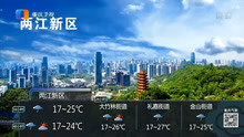 重庆卫视晚间区县天气预报 2021年3月16日