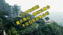 重庆南山一棵树观景台，如果你从山顶买票进入，有意想不到的收获