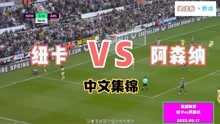 【中文集锦】纽卡斯尔联vs阿森纳