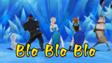 冰雪奇缘MMD：艾莎、安娜、克里斯、雪宝、麋鹿的《Bla Bla Bla》