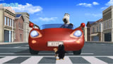 经典搞笑动画《倒霉熊》，小胖熊真倒霉，捡车轱辘的时候