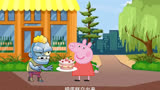 佩奇和小伙伴们的零食都被小姜丝抢走了#小猪佩奇动画片