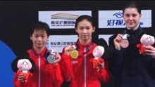 2024跳水世界杯总决赛女子十米台决赛 陈芋汐443.20分夺冠