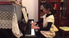 丹东苏艺老师学生张瑞瑶弹奏的十级音阶练习降B调八分音符=168。