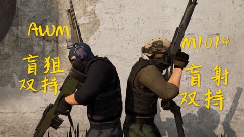 真·双持AWM 