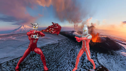 奥特曼格斗进化,雷欧对战赛文,赛文一个人打不过合体的雷欧兄弟