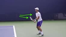Novak Djokovic Two Handed Backhand In Super Sl
