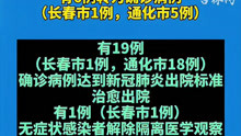 2月3日，吉林省新增8例确诊病例（长春市2例，通化市6例）