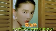 陈加玲18到54岁的荧幕变化，童年酒窝女神，后转型成商界女强人
