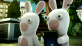 兔子超人不会飞，但怎么看起来好像有点帅呢？疯狂的兔子 搞笑 搞笑视频 动画 动漫 精彩片段 可爱到爆炸 百亿流量扶持_7107648764604665101