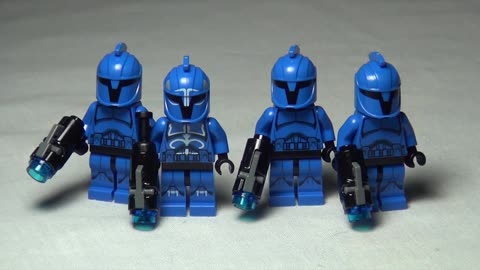 【lego黑白评测】乐高75088 星球大战 参议院突击部队