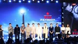 《爱国者》举办“热血英雄”发布会 张鲁一佟丽娅现场热血合唱国歌