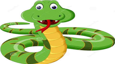 蛇的动画片图片