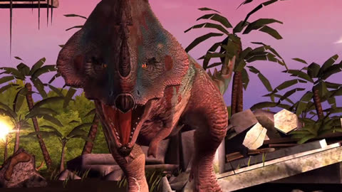 亮哥 侏罗纪世界游戏第1091期 来看看厚鼻巨齿龙的大招