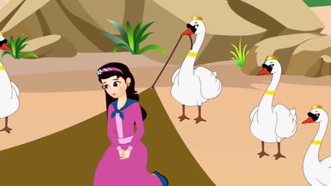 《野天鹅》动画片图片