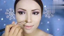 时尚美妆：迪士尼的《冰雪奇缘》化妆品教程