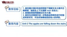 06-1 The apples are falling down the stairs. (3)微课