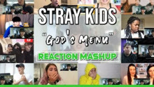 【多人同屏】Stray Kids《神Menu》MV的reaction视频合集MASHUP