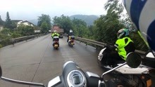 4个踏板摩托车进西藏第二天，沿途各种路况各种风景各种感受分享
