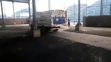 东风大多利卡吸尘车煤场道路清扫效果视频