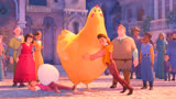 迪士尼电影：一只普通的小鸡变成了大母鸡，这也太大了吧《星愿》