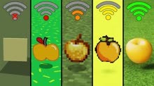 我的世界：利用WiFi信号强弱展示出不同的金苹果