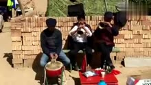 环县唢呐《麦苗儿青》，邓怀兴，李俊海在农村婚礼上的吹奏