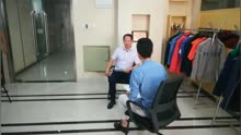沃克迪威工作服总经理王朝灿江西教育电视台现场录制采访！