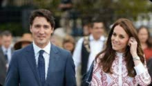 当伊万卡看到年轻帅气的加拿大总理杜鲁多那眼神!