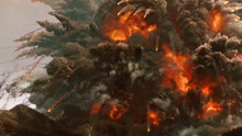 2012：美国黄石公园超级火山喷发，岩浆冲天而起，城市瞬间被融化