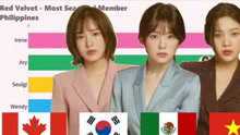 SM当家女团的人气top是谁？Red Velvet——不同国家及地区最受欢迎的成员 [基于谷歌趋势]