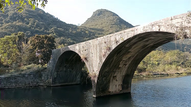 桂林東郊歷史悠久風景秀麗古官道上的石拱橋-旅遊-完整版視頻在線觀看