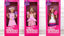 戴安娜乐园：小公主今天在沃尔玛，扮演真实娃娃游戏！